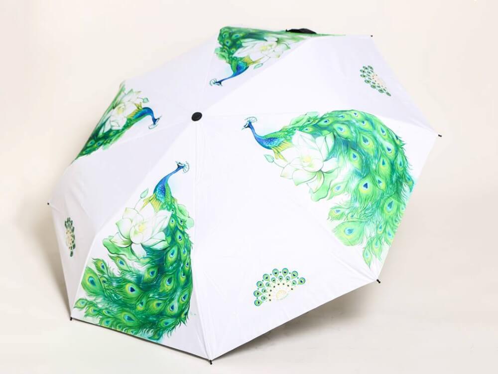 Umbrella- Peacock (Custom)